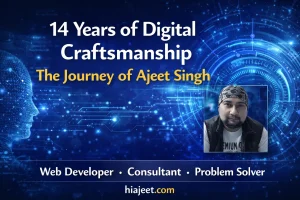 Ajeet Singh - Senior Web Developer and Tech Consultant