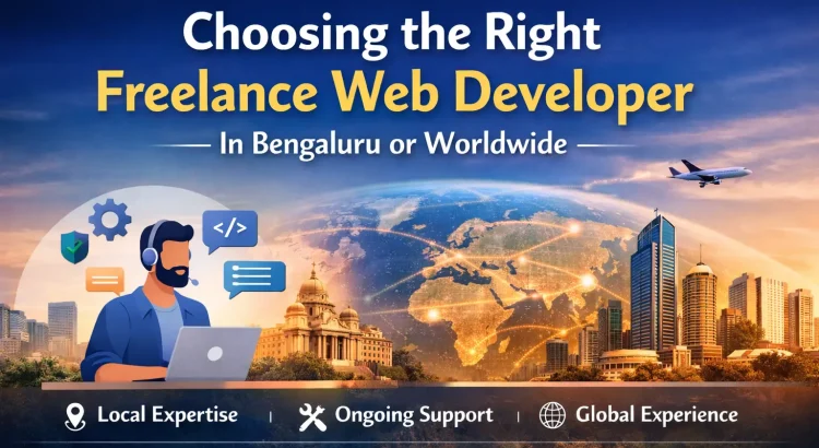 How to Choose the Right Freelance Web Developer in Bengaluru (or Worldwide)