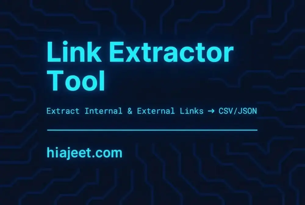 Free Website Link Extractor